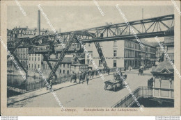 Bu232 Cartolina Barmen Schwebebahn  An Der Loherbrucke Germania - Sonstige & Ohne Zuordnung