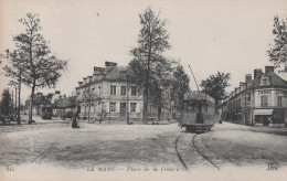 CPA  LE MANS - Place De La Croix-d'Or - Café De La Renaissance - 1905 - Le Mans