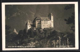 AK Balzers, Blick Auf Das Schloss Gutenberg  - Liechtenstein