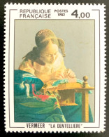 1982 FRANCE N 2231 - VERMEER - LA DENTELLIÈRE - NEUF* - Nuovi