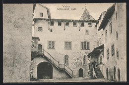 AK Vaduz, Schlosshof Südl.  - Liechtenstein