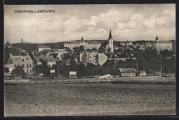 AK Oberhollabrunn, Ortspartie Mit Kirche  - Otros & Sin Clasificación