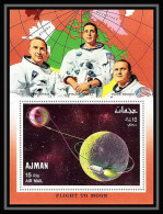 701 Ajman - MNH ** Mi N° 68 A Trajactory Of Apollo 8 Espace (space) Lovell Anders Borman - Asien