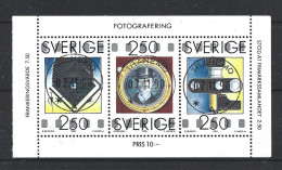 Sweden 1990 Photography  Y.T. BF 18 (0) - Blocs-feuillets