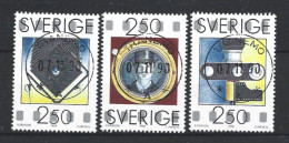 Sweden 1990 Photography  Y.T. 1612/1614 (0) - Used Stamps