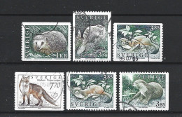 Sweden 1996 Fauna Y.T. 1905/1909 (0) - Used Stamps