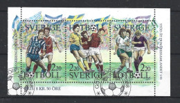 Sweden 1988 Football Y.T. BF 16 (0) - Oblitérés