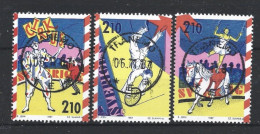 Sweden 1987 Circus Y.T. 1436/1438 (0) - Oblitérés