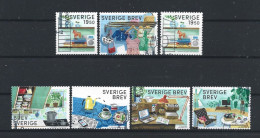 Sweden 2016 Tourism Y.T. 3129/3135 (0) - Used Stamps