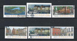 Sweden 2016 Architecture Y.T. 3087/3092 (0) - Used Stamps