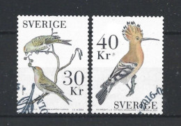 Sweden 2016 Birds Y.T. 3107/3108 (0) - Used Stamps