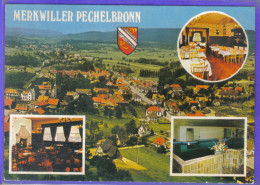 Carte Postale 67. Merkwiller Pechelbronn Hôtel Engel  Soultz-sous-Forêts Très Beau Plan - Sonstige & Ohne Zuordnung