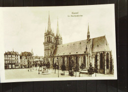 AK Von Kassel Mit St. Martinskirche Vom 9.8.1932 Mit 6 Pfg Ebert Knr: 465 - Kassel