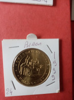 Médaille Touristique Monnaie De Paris MDP 24 Biron Chateau 1999 - Undated