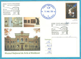 Moldova , 2024 , International Museums Day, Postmark - Moldavië