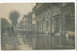 Carte Photo - Cliché De Dupré - L'inondation Rouen (76) - Other & Unclassified