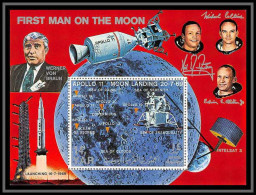 Nord Yemen YAR - 3504/ Bloc N° 109 Moon Exploration Apollo 11 Moon Landing Espace (space) ** MNH 1969 Cote 15 - Azië