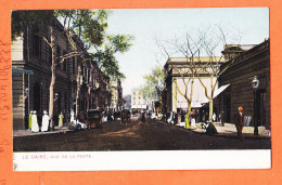 17152 / ⭐ ◉ Lichtenstern & Harari N° 3 Cairo ◉ LE CAIRE Rue De La POSTE ◉ CAIRO Post Office Street 1905s - Cairo