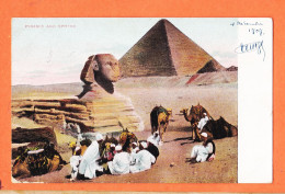17359 / ⭐ ◉ Lichtenstern & Harari 20 ◉ Pyramid And Sphynx ◉ GIZEH Pyramide Sphinx 1909 à RHEYAL Syndicat Artistes Paris - Gizeh