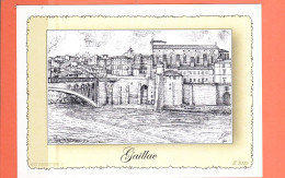 17330 / ⭐ Peu Commun GAILLAC 81-Tarn Eglise SAINT-MICHEL Pont Remparts Yves DUCOURTIOUX Sites Et Monuments N°8185 - Gaillac