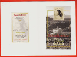 17392 / ⭐ ANDILLAC GAILLAC (81) Ajouti Etiquettes Chateau Musée CAYLA Vignoble CAZOTTES Domaine TERRISSES 2000 GUERIN   - Sonstige & Ohne Zuordnung