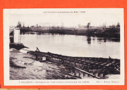 17242 / ⭐ VILLEMUR-sur-TARN (31) Armature Pontdémoli Retenue Par Cables Grandes Innondations MIDI 1930 Edition BOUZIN 7 - Altri & Non Classificati