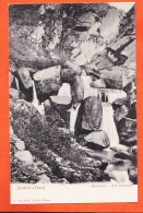 17384 / ⭐ DURFORT 81-Tarn Gouffre De MALAMORT Cascades 1900s Edition CAU Sorèze Revers Tampon Louis ALBY - Autres & Non Classés