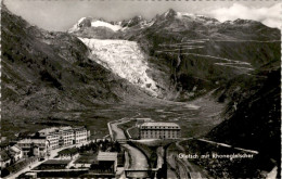 Gletsch Mit Rhonegletscher (1508) * 23. 9. 1951 - Obergoms
