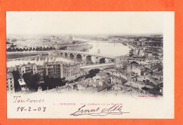17160 / ⭐ 31-TOULOUSE Vue Générale Sur GARONNE 1903 Ernest à Louis ALBY 10 Rue Pompe Paris LABOUCHE 1 Cliché TRANTOUL  - Toulouse