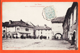 17407 / ⭐ ♥️ VALENCE D' ALBIGEOIS 81-Tarn La Place Animation Villageoise 1907de VIVIES  à LAPEYRIE LABOUCHE 632 - Other & Unclassified