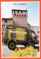 17346 / ⭐ LESCURE Tour Horloge VOLTIGEUR Renault Galion BIBLIOBUS TARN 1945 Cinquantenaire Bibliothèques Photo ROUSSEAU - Lescure