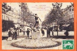 17130 / ⭐ TOULOUSE Avenue Allée LAFAYETTE Vues Square LABATUT MOÏSE 1912 à Marius BOUTET Port-Vendres -LABOUCHE 168 - Toulouse