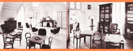 17284 / ⭐ 31-BONDIGOUX Salon + Bibliothèque Chateau VERNHES Maison De Convalescence Spécialisée 1960s -Bromure 15x10  - Other & Unclassified