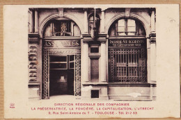 17059 / ⭐ ♥️ Rare TOULOUSE Direction PRESERVATRICE FONCIERE UTRECH Rue ST-ANTOINE à CAIRE Hameau La Jonquière-LABOUCHE - Toulouse