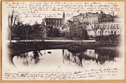 17117 / ⭐ TOULOUSE  Jardin Public Et L' Eglise Des JESUITES 1902 à Marguerite DUSSEAU Ginoles Quillan Aude-NEURDEIN 47 - Toulouse