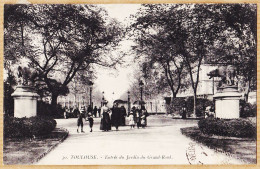 17078 / ⭐ TOULOUSE Entrée Jardin GRAND-ROND 1910s à Esther LACAYE Rue Du Temple Négrelisse-Edit Spéciale CAPITOLE 30 - Toulouse