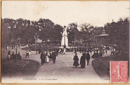 17131 / ⭐ TOULOUSE Le GRAND-ROND 1905 à Jeanne BOUSQUET 44 Rue Saint-Jean Castres-N°117 - Toulouse