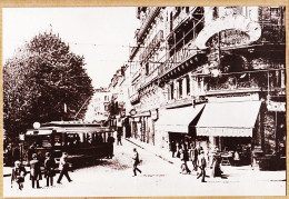 17127 / ⭐ TOULOUSE Cliché BAYARD Tramways Electriques Hauteur Square CAPITOLE Rue ALSACE-LORRAINE 1913 REPRODUCTION - Toulouse