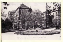 17177 / ⭐ REVEL Haute-Garonne Hopital ROQUEFORT Square Bassin Jardin Public 1910s Cliché MONNIER - Revel