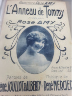 PATRIOTIQUE / L ANNEAU DE TOMMY /JOULOT ALBERTY /MERCIER / ROSE AMY - Partitions Musicales Anciennes