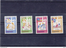 FEROE 1982 Ballade Médiéval, Contes, Légendes  Yvert 69-72, Michel 75-78 NEUF** MNH Cote 5,25 Euros - Féroé (Iles)