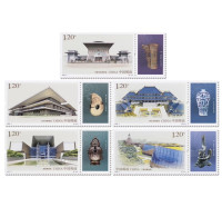 China 2024/2024-7 China Museum Construction (II) Stamps 5v MNH - Ongebruikt