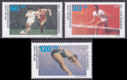 BRD 1988 Mi. Nr. 1353-1355 **/MNH (BRD1-8) - Unused Stamps