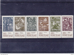 FEROE 1984 CONTES DE FEES Yvert 100-105, Michel 106-111 NEUF** MNH  Cote Yv 48 Euros - Faroe Islands