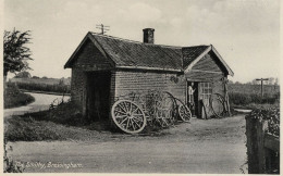 The Smithy Bressingham Norfolk Vintage Farm Real Photo Postcard - Bauernhöfe