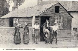 The Forge Church Road Caversham Reading Berks Farm Postcard - Granja