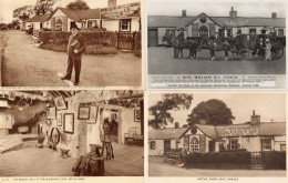 Gretna Green Blacksmiths Anvil Shop 4x Collectible Old Postcard S - Bauernhöfe