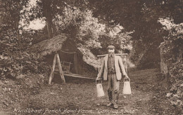 Hindhead Punch Bowl Farm Surrey Coming Home Friths Old Postcard - Farms