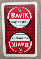 Speelkaart / Carte à Jouer - BAVIK SUPER PILS (Bavikhove) BELGIUM - Sonstige & Ohne Zuordnung