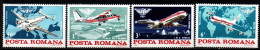 Rumäniene Romana 1984 - Mi.Nr. 4072 - 4075 - Postfrisch MNH - Flugzeuge Airplanes - Flugzeuge